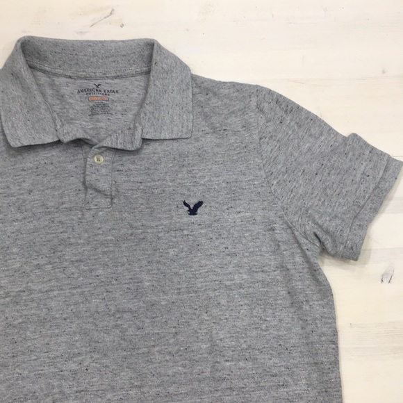 American Eagle Outfitters Other - American Eagle grey polo shirt sz L